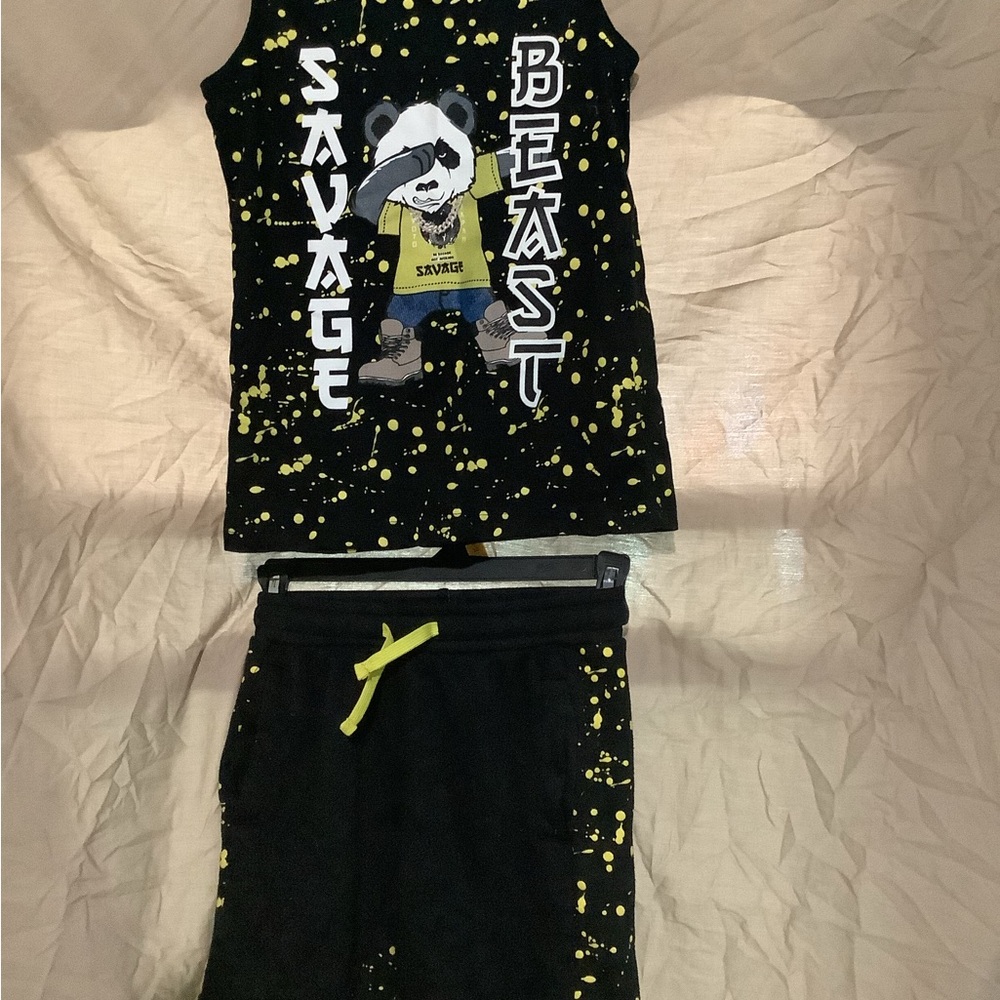 Savage Beast Black and Yellow Set